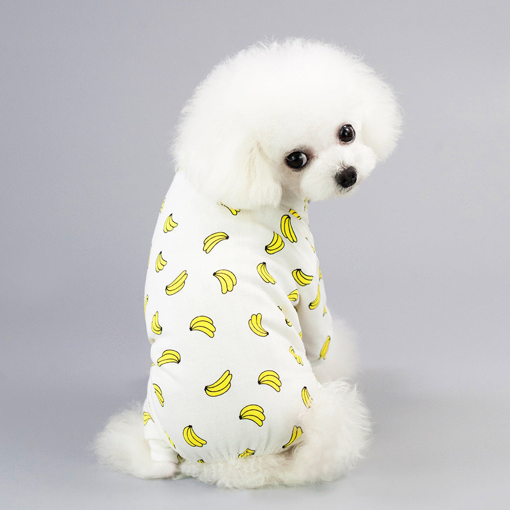 Pet Four-Legged Cotton Pyjamas