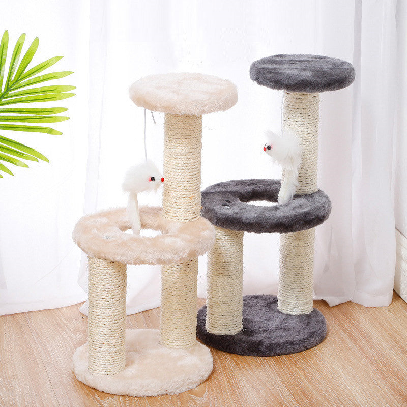 Cat Jumping Platform & Scratching Post