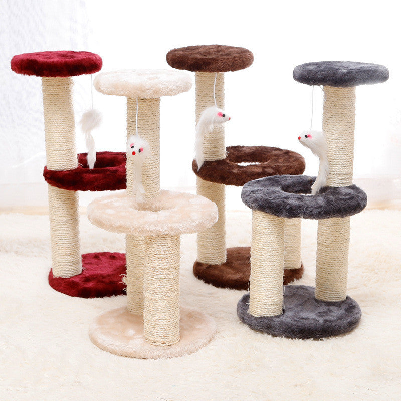 Cat Jumping Platform & Scratching Post