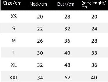 Fleece-lined Pet Dog Face Body Warmer