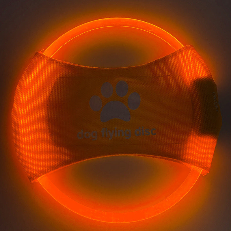 Dog Flying LED Discs