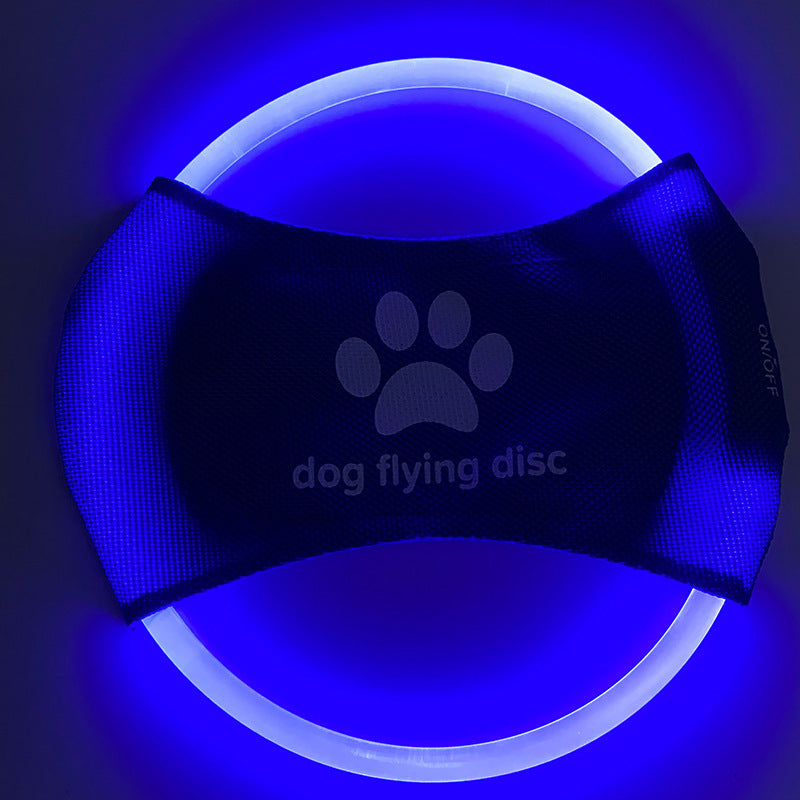 Dog Flying LED Discs