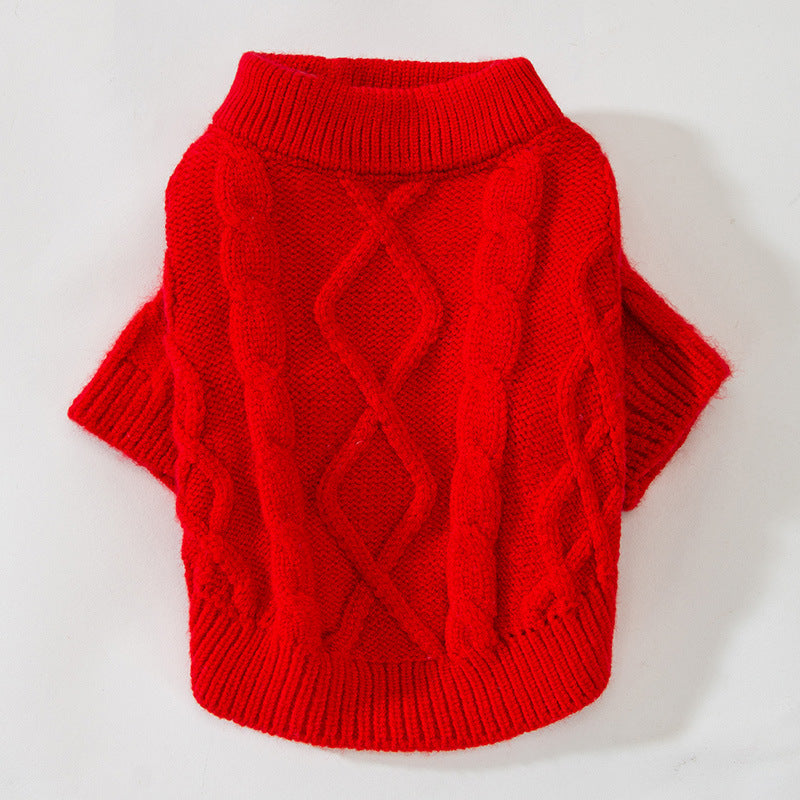 Small Dog Knitted Jumper