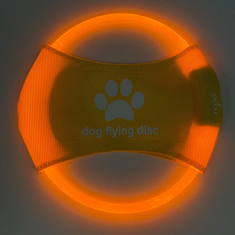 Dog Flying LED Discs