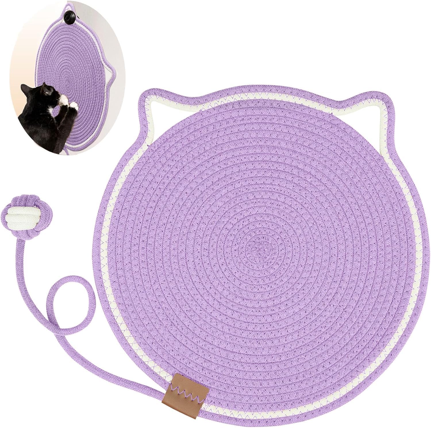 Braided Cotton Rope Cat Claw Mat