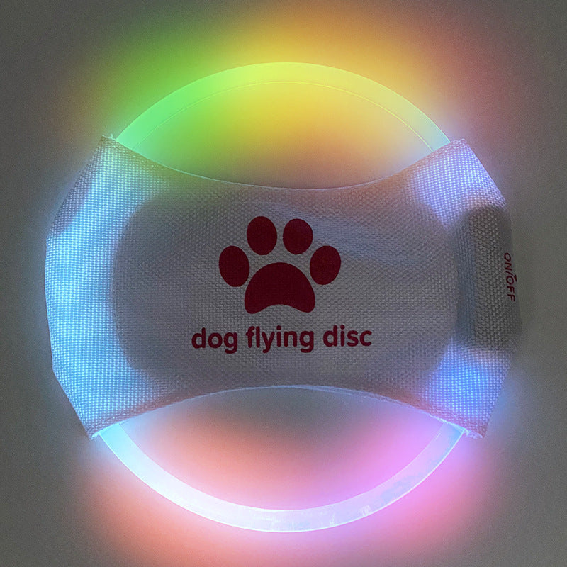 Dog Flying LED Discs