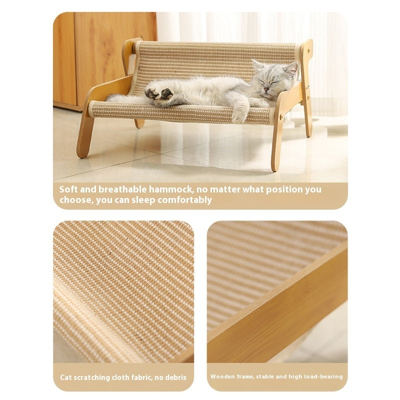 Cat Scratching Lounge Bench