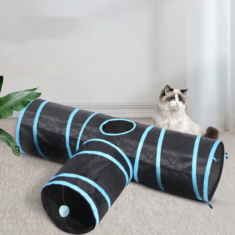 Cat Foldable Tunnel & Toys