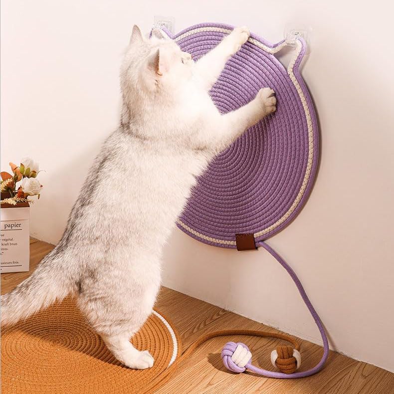 Braided Cotton Rope Cat Claw Mat