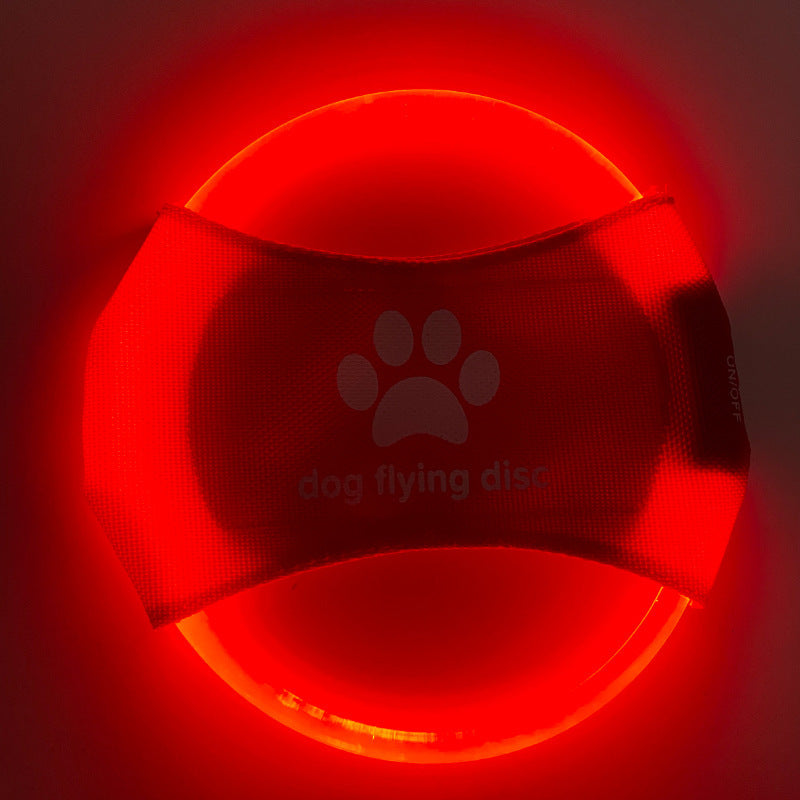 Dog Flying LED Discs