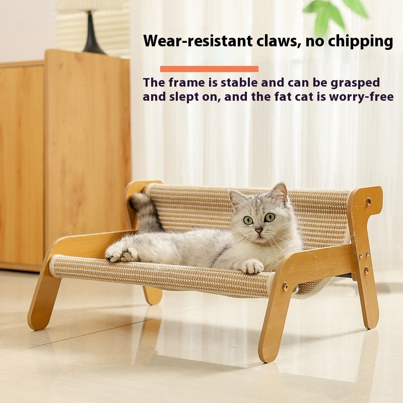 Cat Scratching Lounge Bench